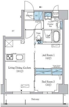 アーバネックス錦糸公園3 902 間取り図