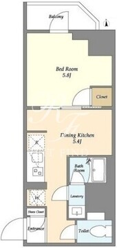 クラリティア上野稲荷町 101 間取り図