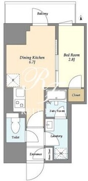 クラリティア上野稲荷町 902 間取り図