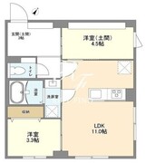 ウェルスクエア目黒 203 間取り図
