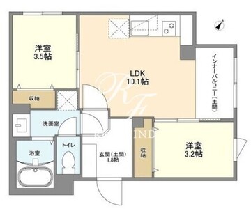 ウェルスクエア目黒 301 間取り図