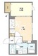 ウェルスクエア目黒 402 間取り図