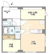ウェルスクエア目黒 403 間取り図