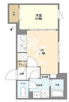 ウェルスクエア目黒 502 間取り図