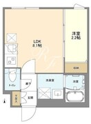 ウェルスクエア八幡山 203 間取り図