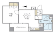 ブリリアイスト銀座東 1202 間取り図