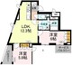 ロイジェント上板橋 406 間取り図