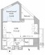 アスティーレスタジオ代々木 602 間取り図