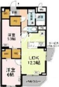 ロイジェント上板橋 101 間取り図