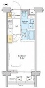 プラウドフラット中野 524 間取り図