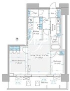 パークシティ中野ザタワーエアーズ 1627 間取り図