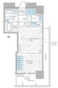 パークシティ中野ザタワーブリーズ 504 間取り図