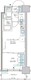 パークアクシス池袋イースト 1206 間取り図