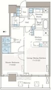 パークシティ中野ザタワーブリーズ 1012 間取り図