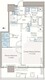 パークシティ中野ザタワーブリーズ 1012 間取り図