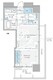 パークシティ中野ザタワーブリーズ 1104 間取り図