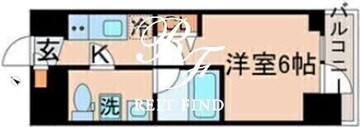 グランパセオ金町 602 間取り図