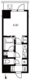 ハーモニーレジデンス浜松町 802 間取り図