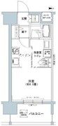 パークキューブ板橋本町 810 間取り図