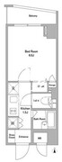 KDXレジデンス早稲田鶴巻 1002 間取り図
