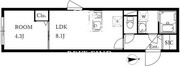 アラート錦糸町2 403 間取り図