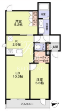 フォレストメゾン駒込ノース 202 間取り図