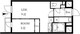 アラート錦糸町2 502 間取り図