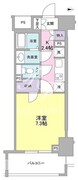 レキシントンスクエア新宿御苑 404 間取り図
