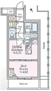 アイルプレミアム赤羽ウエスト 503 間取り図