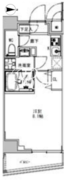 エスレジデンス両国パークサイド 802 間取り図
