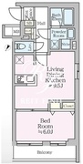 アイルプレミアム赤羽ウエスト 406 間取り図