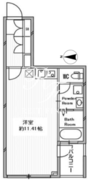 白金高輪レジデンス 403 間取り図