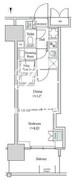 ブルックサイドレジデンス木場 436 間取り図