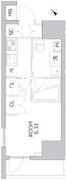 アジールコート北品川 803 間取り図