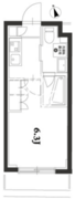 アジールコート品川中延 103 間取り図