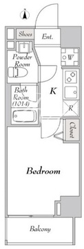 ミリアレジデンス大崎 701 間取り図