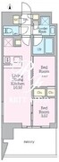 クレストコート東陽町 1006 間取り図