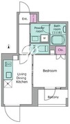 リヴアンフルール 204 間取り図