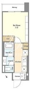 ＢｌｕＲｏｃｋ神楽坂 508 間取り図