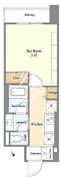 ＢｌｕＲｏｃｋ神楽坂 508 間取り図