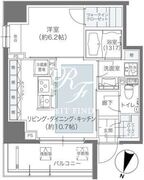 メゾンカルム本郷 401 間取り図