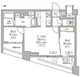 NOGATA RESIDENCE 804 間取り図