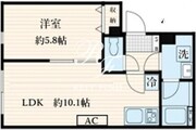 アラート菊川 301 間取り図