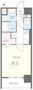 ロイヤルコート日本橋人形町 102 間取り図