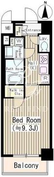 フェールメゾン菊川 103 間取り図