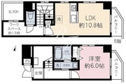 カーサフラッグ渋谷 401 間取り図