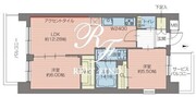 プレジオ北綾瀬ASIAN 504 間取り図