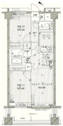 コスモリード西馬込 311 間取り図
