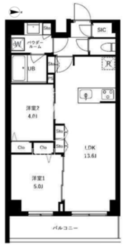 アーバンパーク船堀2 103 間取り図