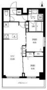 アーバンパーク船堀2 405 間取り図